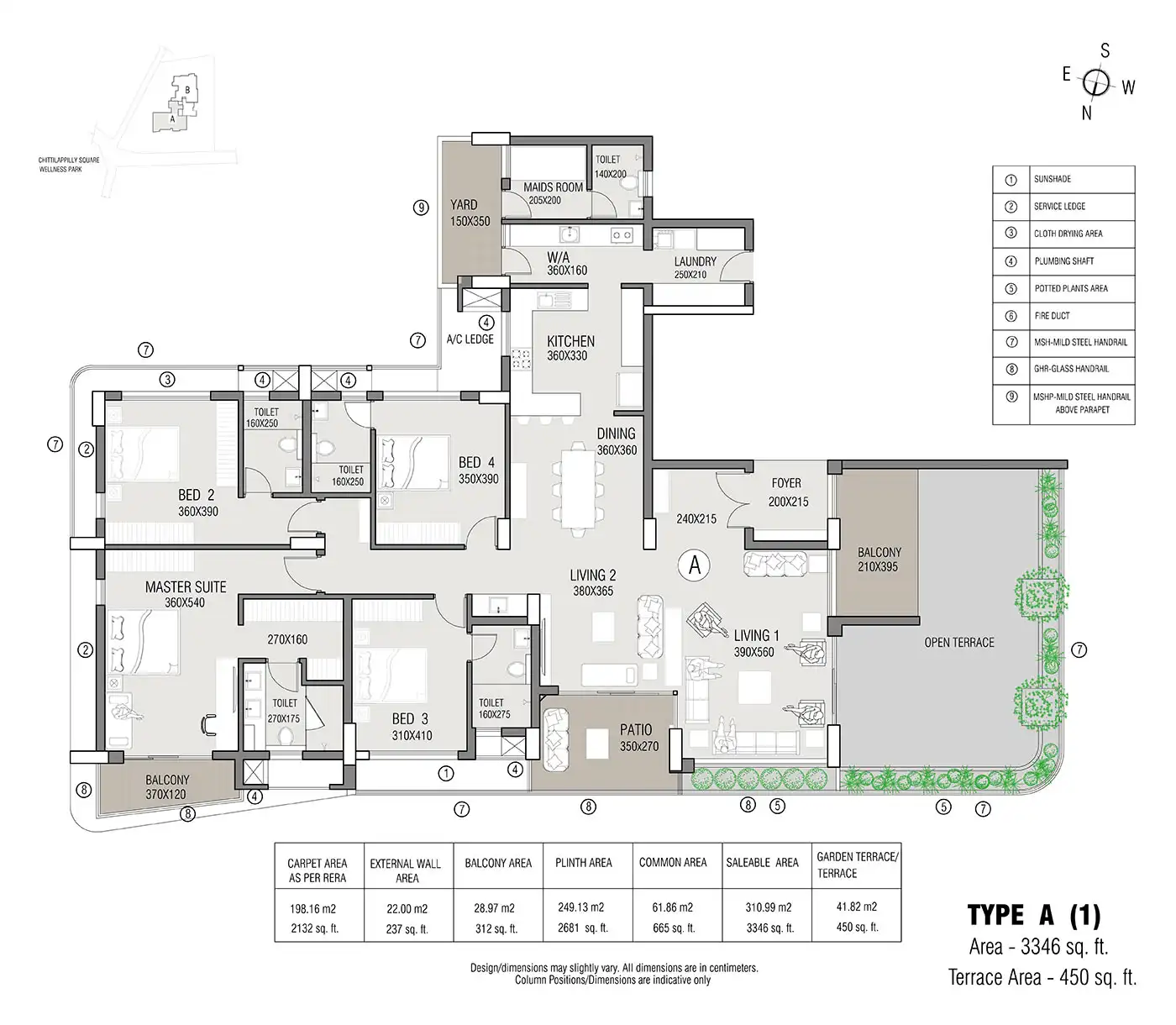 ELV Thubarahalli Whitefield Whitefield floor plan1